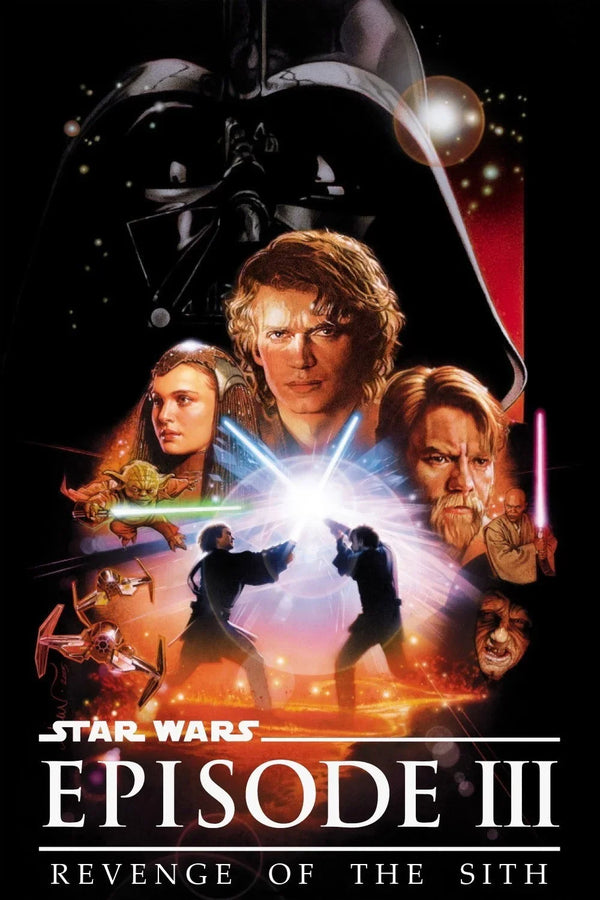 Revenge of the Sith 2005 Poster - Epic Star Wars Wall Decor - Premium Movie Poster
