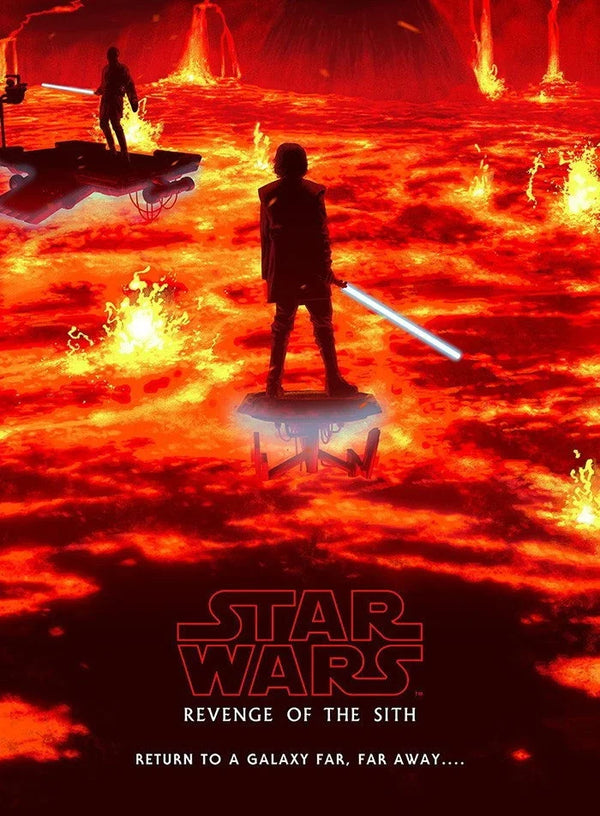 Revenge of the Sith 2005 Star Wars Epic Wall Poster - Premium Movie Poster