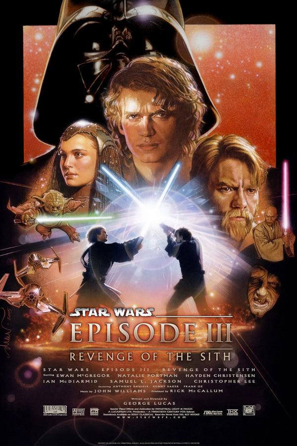 Revenge of the Sith (2005) Wall Art - Premium Movie Poster