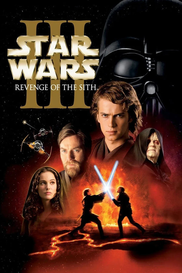 Revenge of the Sith Wall Art: Star Wars 2005 Epic Print - Premium Movie Poster
