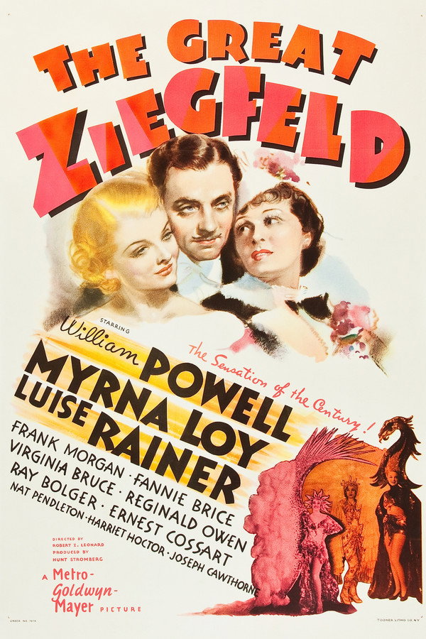 The Great Ziegfeld (1936) - Premium Movie Poster