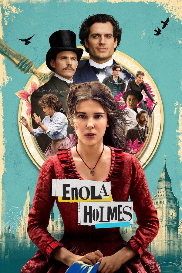 Enola Holmes (2020) - Premium Movie Poster