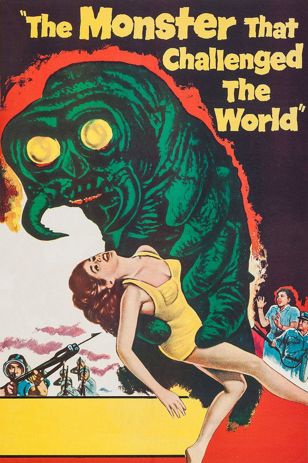 The Monster That Challenged the World (1957) - Premium Movie Poster