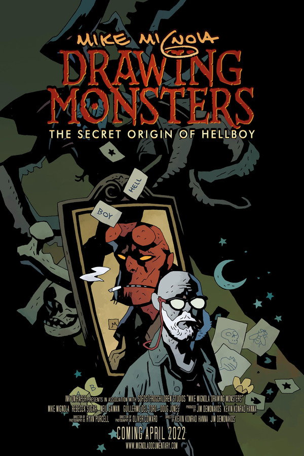Mike Mignola: Drawing Monsters (2024) - Premium Movie Poster
