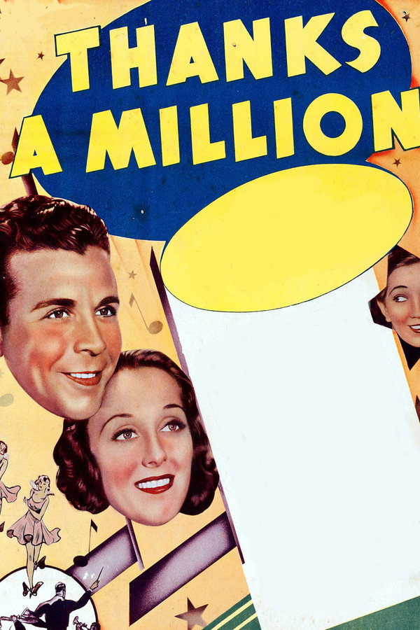Thanks a Million (1935) - Premium Movie Poster