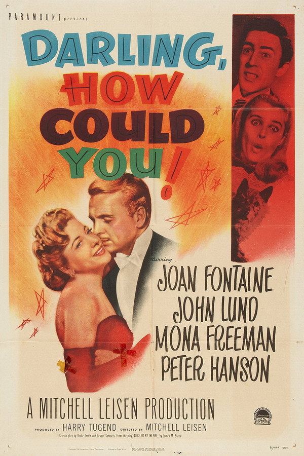 Darling, How Could You! (1951) - Premium Movie Poster