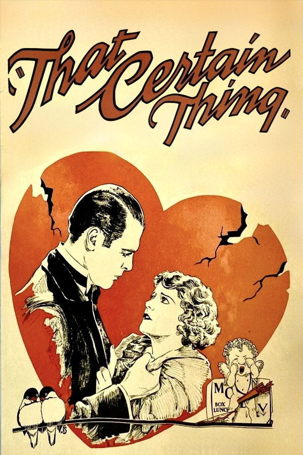 That Certain Thing (1928) - Premium Movie Poster