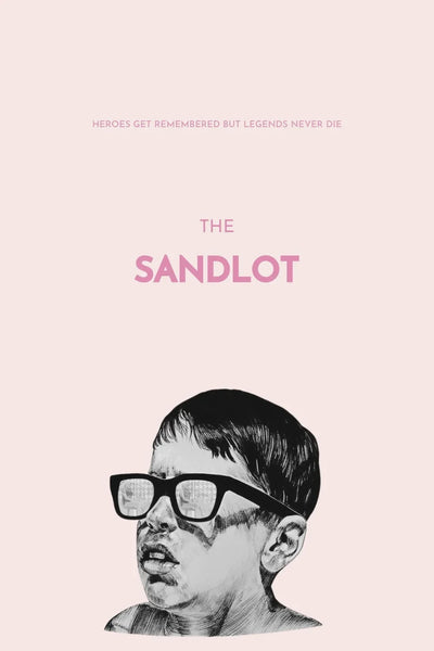 Sandlot (1993) Poster: Nostalgic Baseball Art - Premium Movie Poster