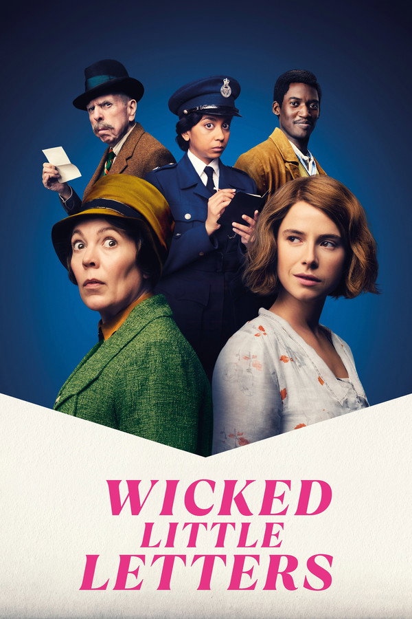 Wicked Little Letters (2024) - Premium Movie Poster