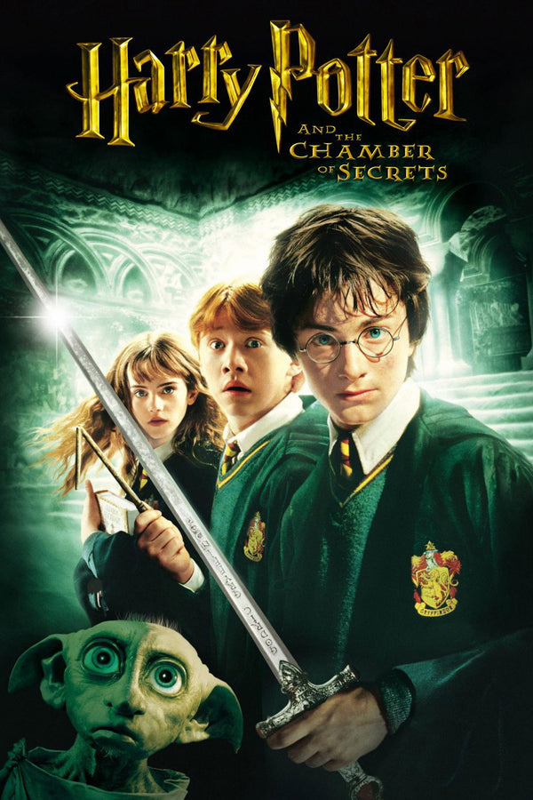 Harry Potter and the Chamber of Secrets (2002) - Premium Movie Poster