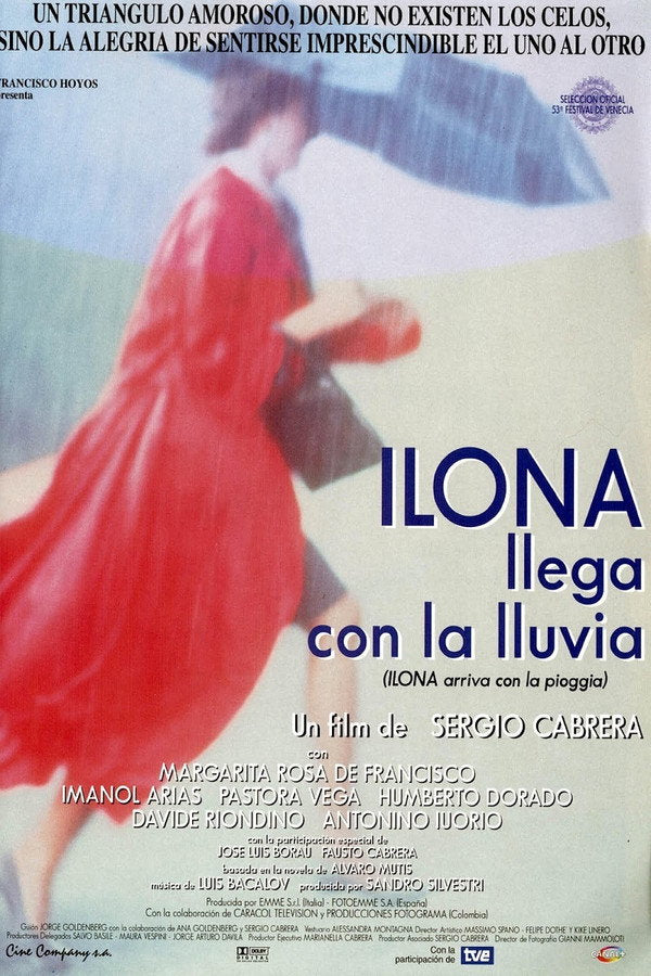 Ilona llega con la lluvia (1996) - Premium Movie Poster