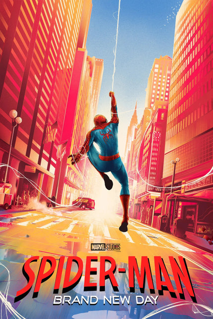 Spider-Man: Brand New Day(2026) - Theater Style Poster - Premium Movie Poster
