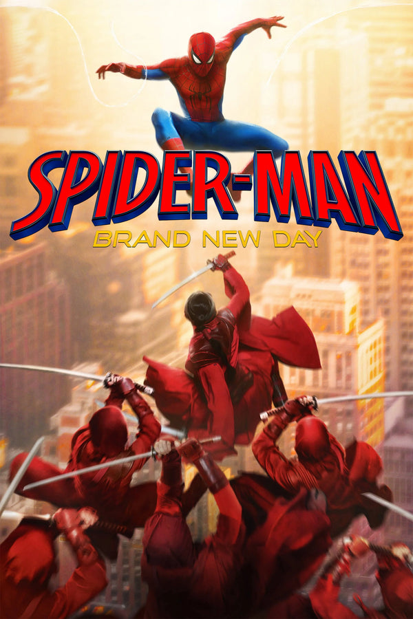 Spider-Man: Brand New Day(2026) - Vintage Style Poster - Premium Movie Poster