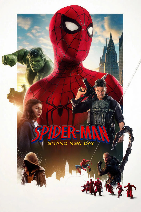 Spider-Man: Brand New Day(2026) - Wall Art Print - Premium Movie Poster