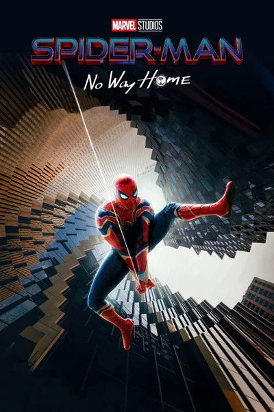 Spider-Man: No Way Home (2021) Cinematic Wall Art - Premium Movie Poster