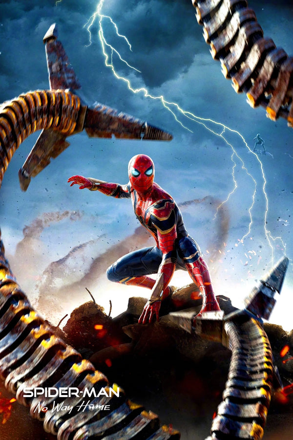 Spider-Man: No Way Home(2021) - Classic Movie Wall Art - Premium Movie Poster