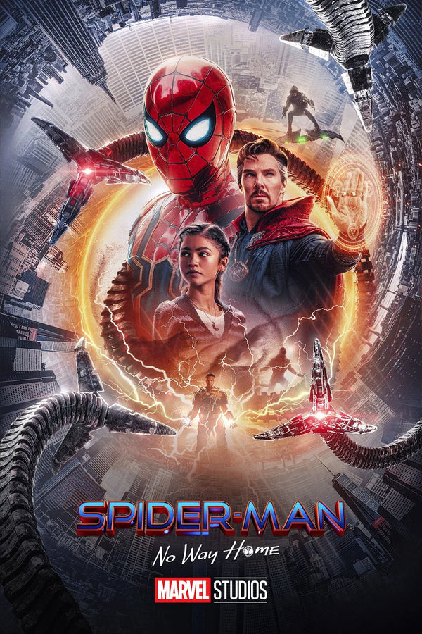 Spider-Man: No Way Home (2021) Epic Movie Poster - Premium Movie Poster