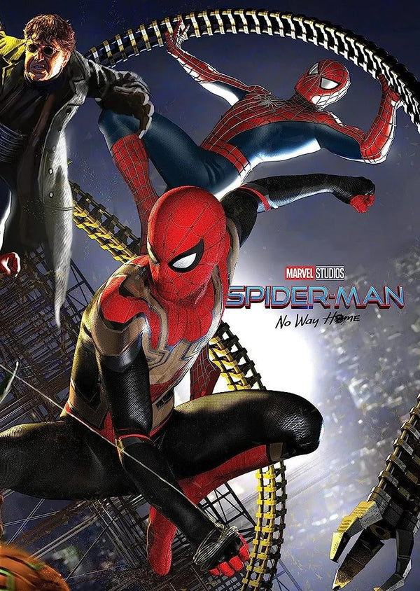 Spider-Man: No Way Home (2021) Epic Wall Art Print - Premium Movie Poster
