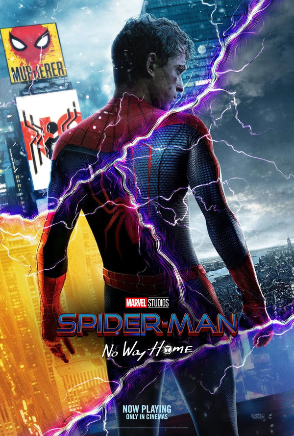 Spider-Man: No Way Home(2021) - Film Poster Wall Art - Premium Movie Poster