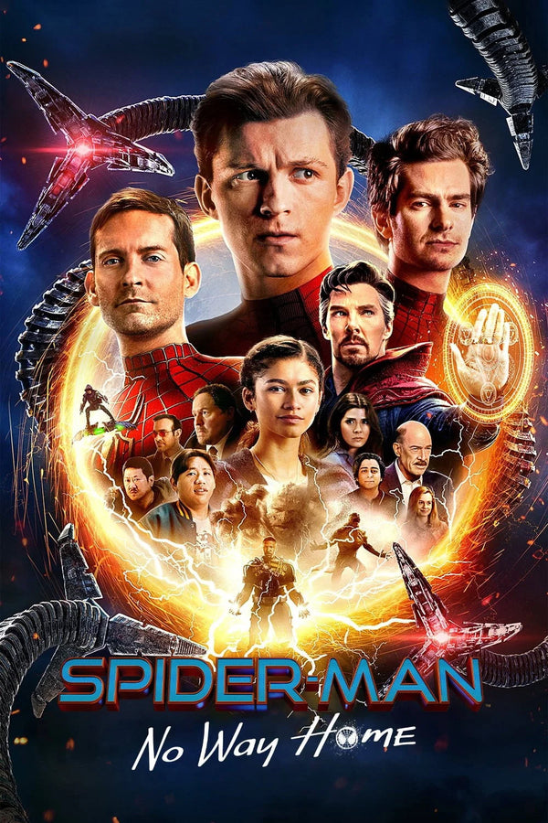 Spider-Man: No Way Home (2021) Heroic Wall Poster - Premium Movie Poster