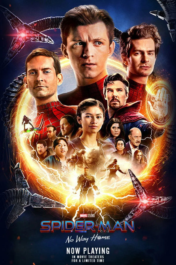 Spider-Man: No Way Home(2021) - Movie Fan Poster - Premium Movie Poster
