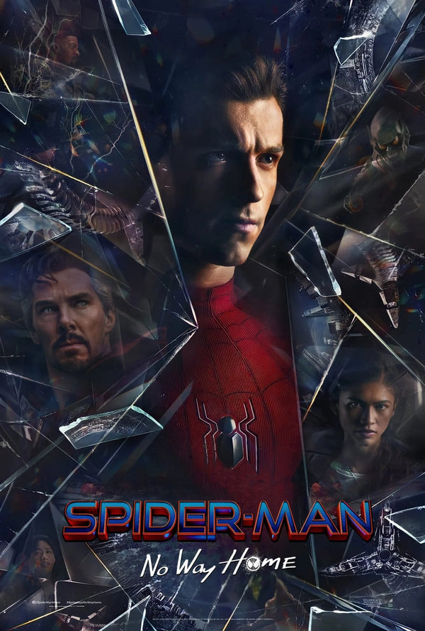 Spider-Man: No Way Home (2021) Official Movie Poster Art - Premium Movie Poster