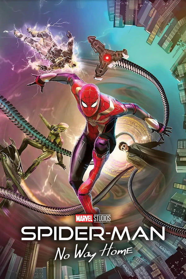 Spider-Man: No Way Home (2021) Official Movie Poster Print - Premium Movie Poster