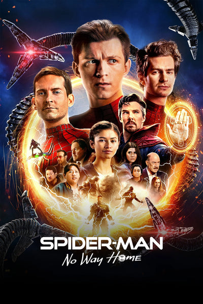 Spider-Man No Way Home 2021 Poster Art Print - Premium Movie Poster