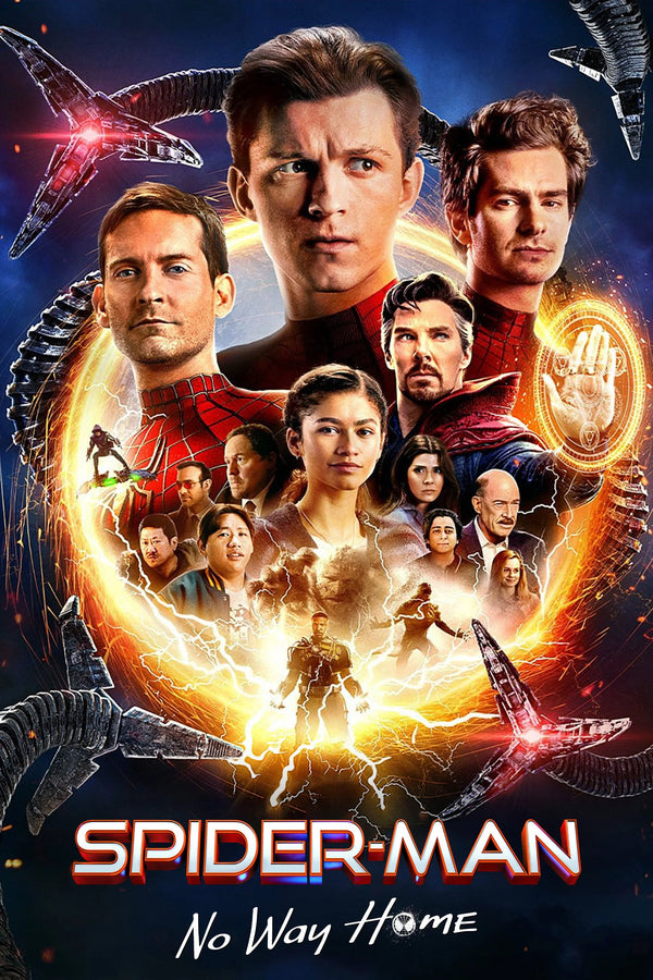 Spider-Man: No Way Home(2021) - Wall Art Print - Premium Movie Poster