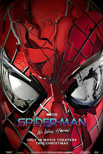 Spider-Man: No Way Home Poster 2021 Art - Premium Movie Poster