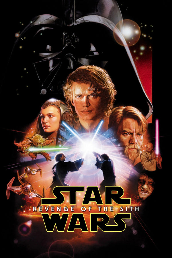 Star Wars Ep III Revenge of the Sith 2005 Movie Poster - Premium Movie Poster
