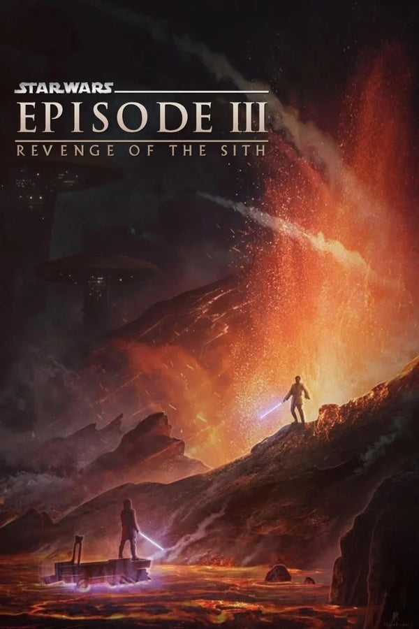 Star Wars Ep III Revenge of the Sith 2005 Poster Art - Premium Movie Poster