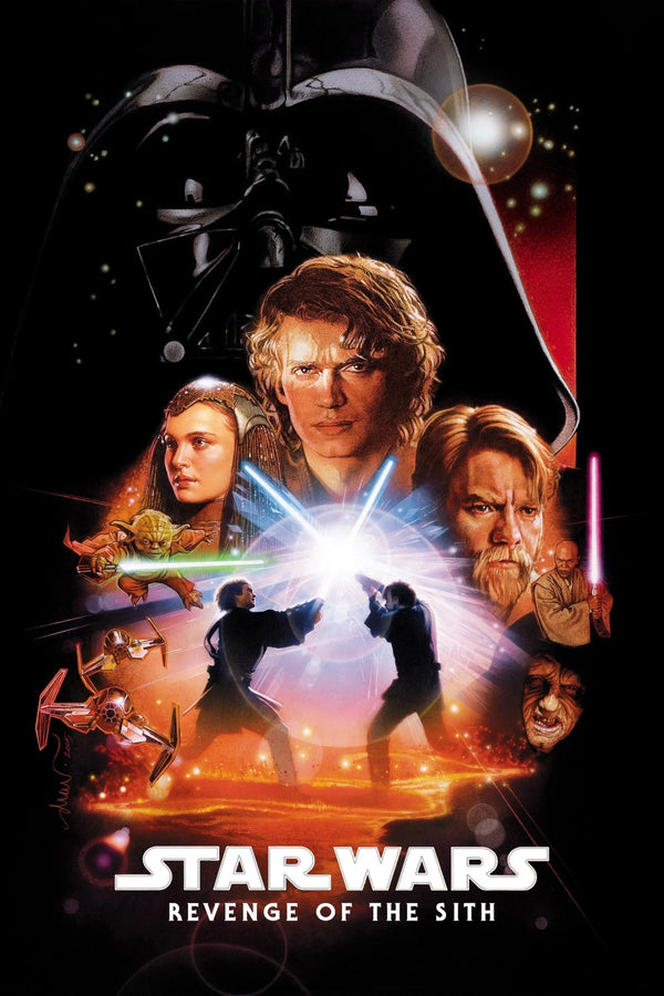 Star Wars Ep III Revenge of the Sith 2005 Poster - Premium Movie Poster