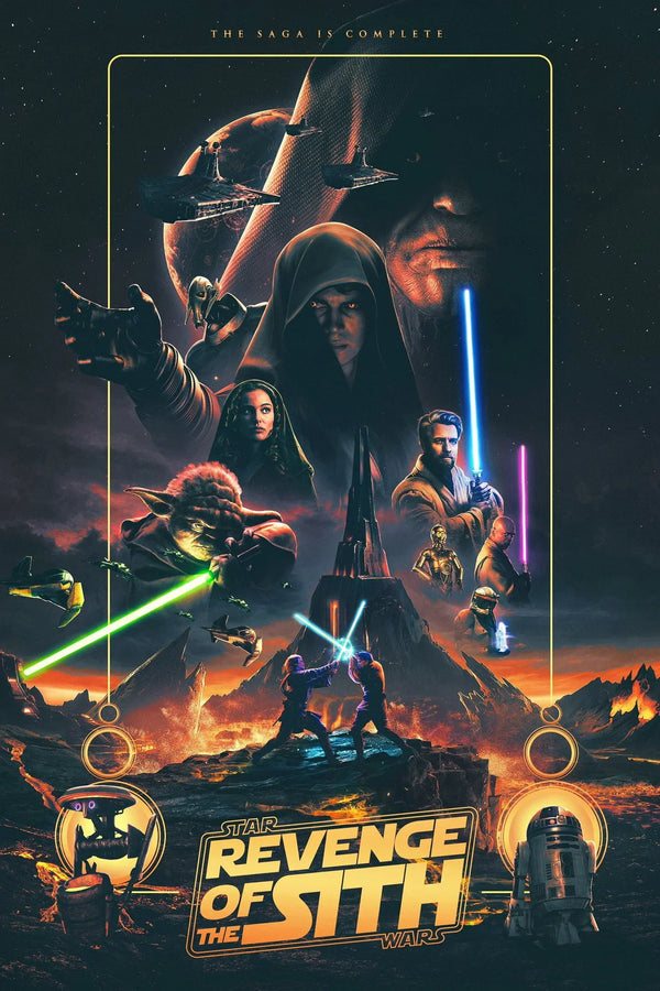 Star Wars: Episode III - Revenge of the Sith(2005) - Cine... - Premium Movie Poster