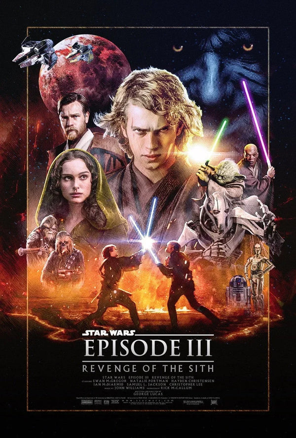 Star Wars: Episode III - Revenge of the Sith(2005) - Prem... - Premium Movie Poster