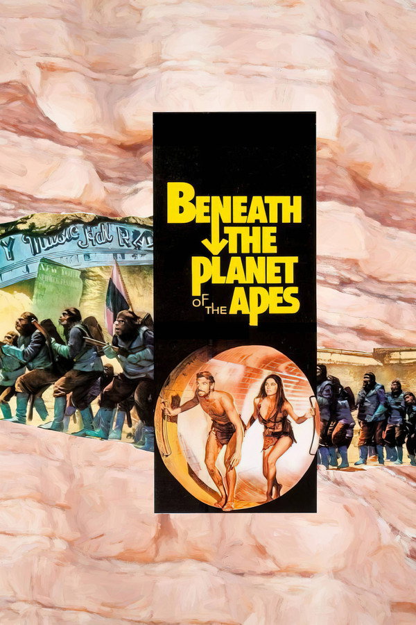 Beneath the Planet of the Apes (1970) - Premium Movie Poster