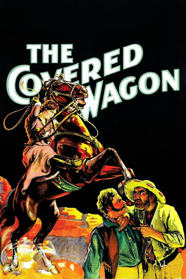 The Covered Wagon (1924) - Premium Movie Poster