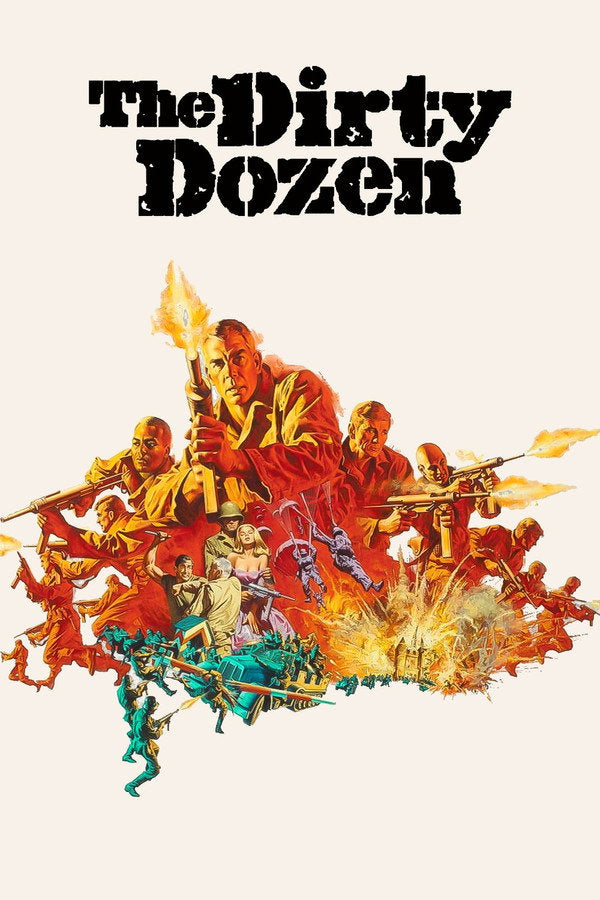 The Dirty Dozen (1967) - Premium Movie Poster