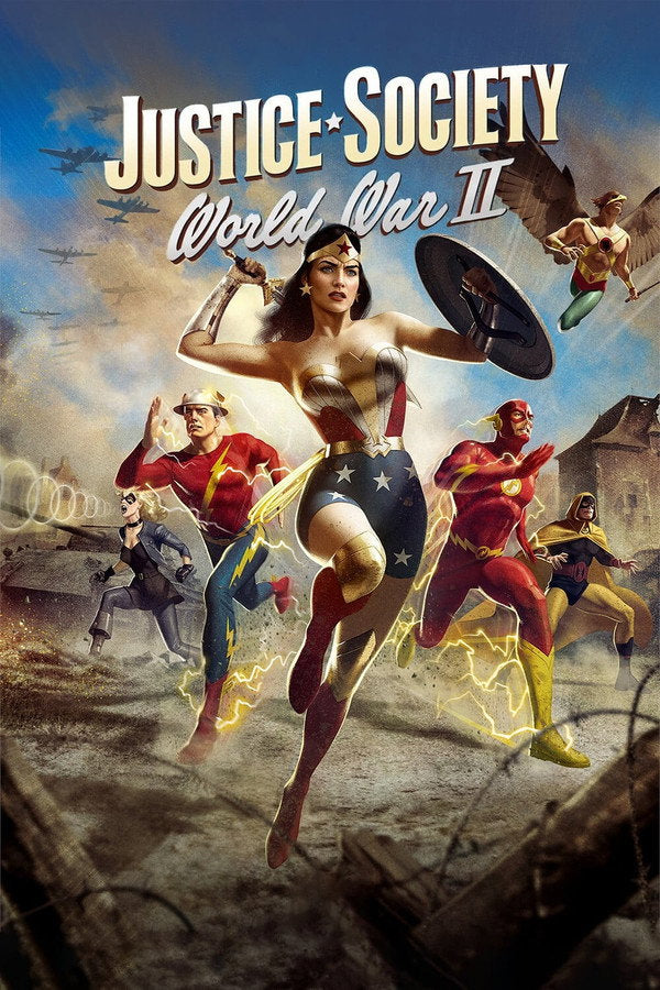 Justice Society: World War II (2021) - Premium Movie Poster