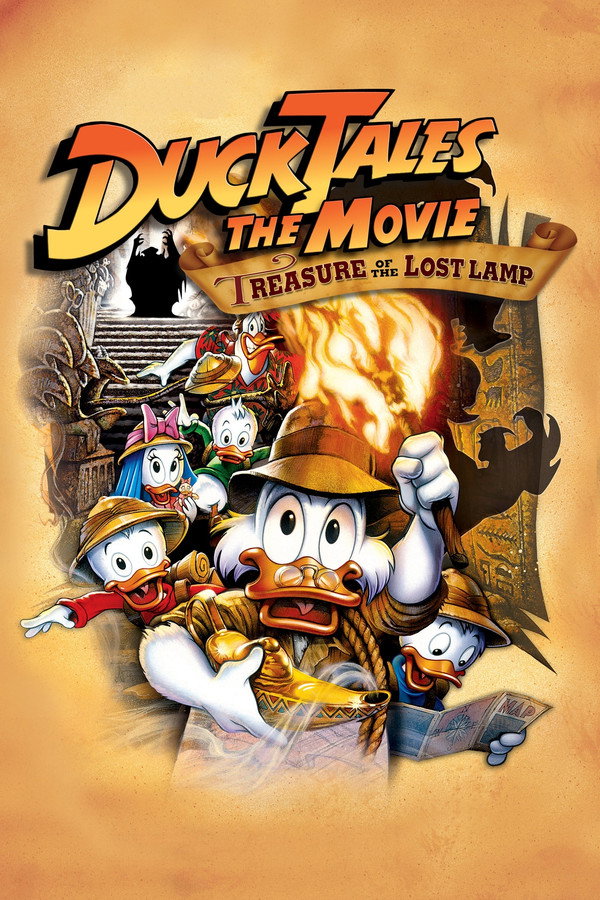 DuckTales: The Movie - Treasure of the Lost Lamp (1990) - Premium Movie Poster