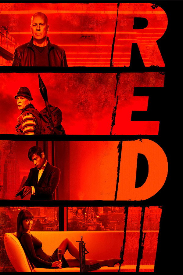 RED 2 (2013) - Premium Movie Poster