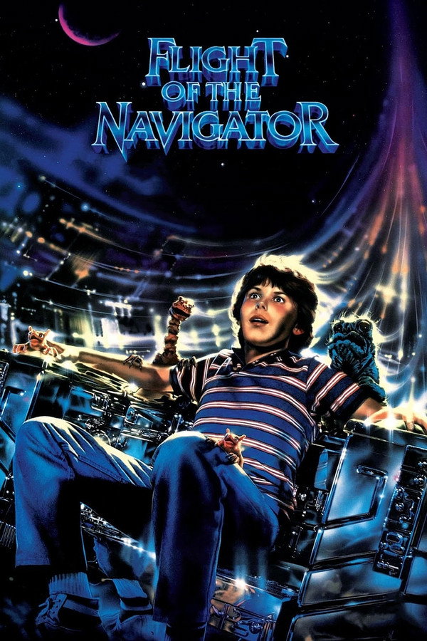 Flight of the Navigator (1986) - Premium Movie Poster