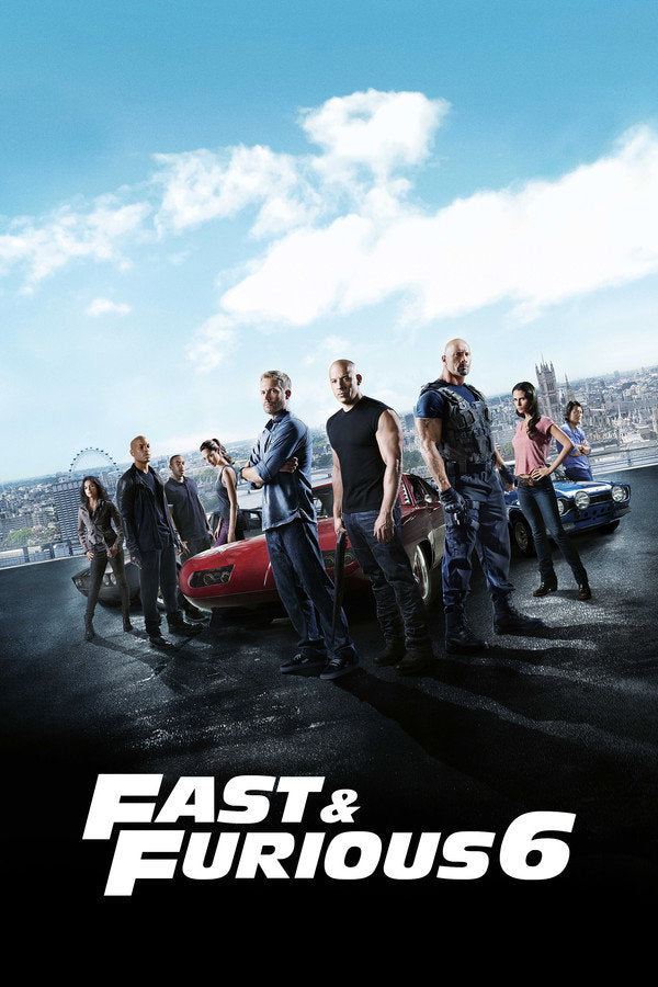 Fast & Furious 6 (2013) - Premium Movie Poster