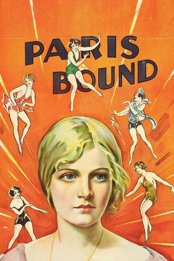 Paris Bound (1929) - Premium Movie Poster