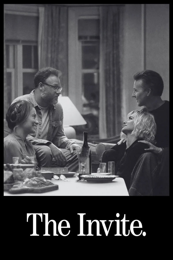 The Invite (2026) Poster: Dramatic Dinner Party Art - Premium Movie Poster