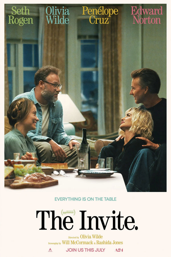 The Invite 2026 Poster: Dramatic Dinner Party Wall Art - Premium Movie Poster