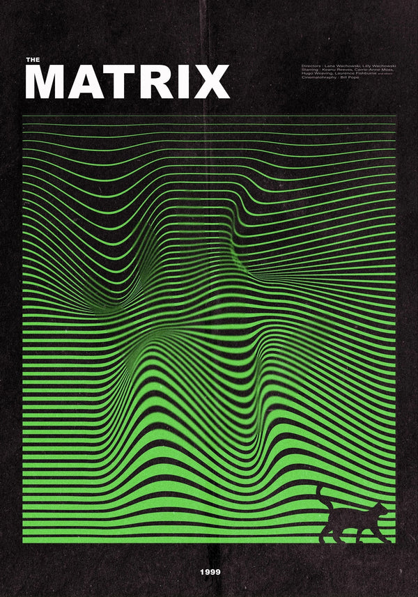 The Matrix(1999) - Classic Movie Wall Art - Premium Movie Poster