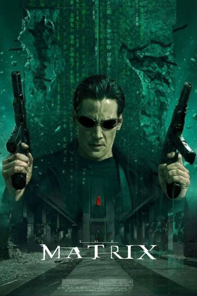 The Matrix 1999 Cyberpunk Sci-Fi Poster - Premium Movie Poster