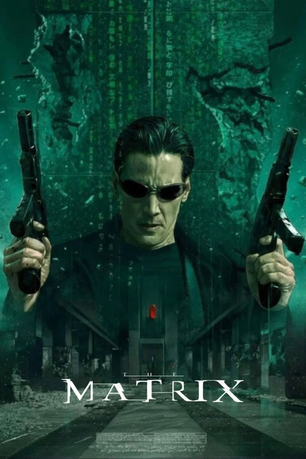 The Matrix 1999 Cyberpunk Sci-Fi Poster - Premium Movie Poster