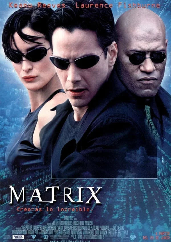 The Matrix (1999) Cyberpunk Wall Art - Premium Movie Poster